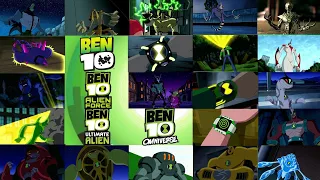 Todos los Escaneos de ADN en el Omnitrix ~ Ben 10 (Español latino)