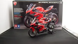 『プラモ作った！(=^・^=)』DUCATI SUPERLEGGERA V4　TAMIYA　1/12