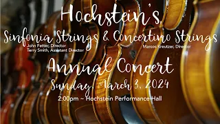 Sinfonia & Concertino Strings Concert