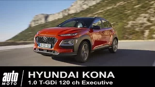 2018 Hyundai Kona 1.0 T-GDi ESSAI POV Auto-Moto.com