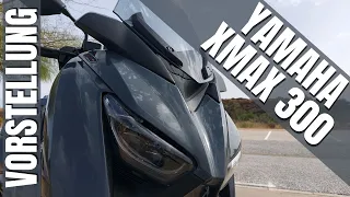 Vorstellung meiner Yamaha XMAX 300 (2021) Tech MAX inkl. Walkaround, Probefahrt | VLOG201