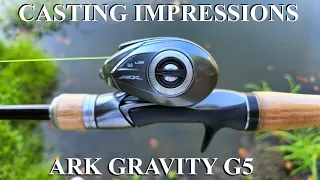 ARK Gravity G5 Baitcaster on the water CASTING IMPRESSIONS... Can it challenge the Curado?