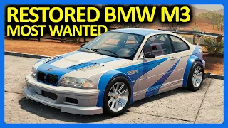 I Rebuilt The BMW M3 GTR from Most Wanted in Car Mechanic Simulator