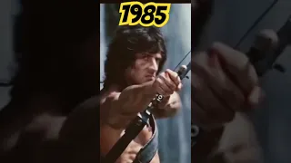 Evolution of matrix, terminator, and Rambo￼