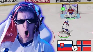 MSJ v hokeji 2024 | Slovensko U20 - Nórsko U20