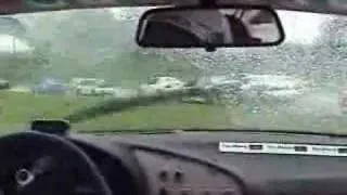 Wild rain first lap - Lime Rock 2003 SPEED World Challenge