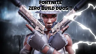 Fortnite ZB Duos Gameplay.....(We got the Dub)