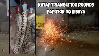 Paputok ng Visayas | Katay 100 rounds kasing liit ng 1 star ng luzon na triangle