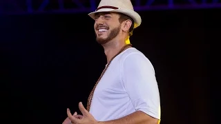 Saad Lamjarred en famille sur la scène de Mawazine