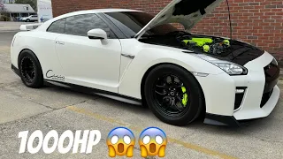 My friend let me DRIVE his 1000HP GTR!!!