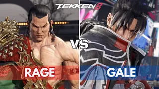 Tekken 8 - Aggressive Feng  Vs  Crazy Jin | Tekken 8 Replay System