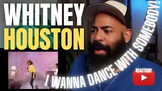 WHITNEY HOUSTON - I WANNA DANCE WITH SOMEBODY (LIVE) - REACTION VIDEO!