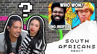 Your favorite SOUTH AFRICANS react - Den vs King Inertia | BBU 2022 Quarter Final