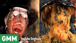 Raiders of The Lost Ark Face Melt Scene w/ CHEESE