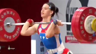 Kuo Hsing-chun (58 kg) Clean & Jerk 133 kg - 2013 World Weightlifting Championships