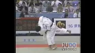 JUDO 1995 World Championships: Toshihiko Koga 古賀 稔彦 (JPN) - Konstantin Savchishkin (RUS)