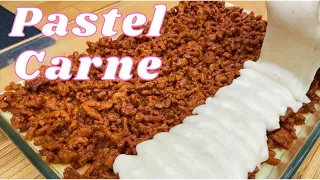 PASTEL DE CARNE FÁCIL y DELICIOSO (pocos Ingredientes) te pedirán la Receta 😉 - GUILLE RODRIGUEZ