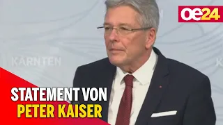 Kärnten: Peter Kaiser zu Öffnungsschritten