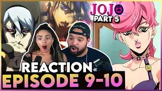 THE BOSS'S DAUGHTER! - JJBA Golden Wind Episode 9-10 Reaction