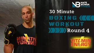 30 Minute Boxing Heavy Bag Workout  Round 4
