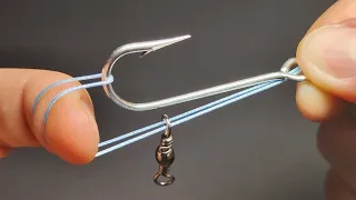 Three BEST Fishing Knots for Beginners | FAST, STRONG, and EASY