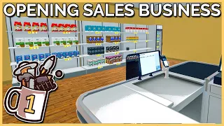 I Started Running My Own Supermarket | Supermarket Simulator #1