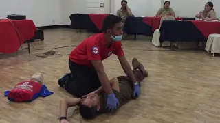 Red Cross "CPR" Basic Training Step by Step