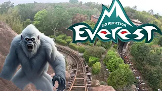 SCARIEST Disney Roller Coaster? Expedition Everest Front Seat on-ride 4K POV Disney’s Animal Kingdom