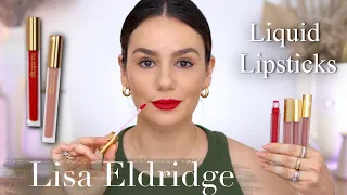 LISA ELDRIDGE VELVETEEN LIQUID LIP COLOUR: Review & Application || Tania B Wells