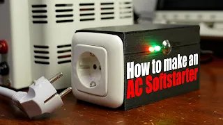 How to make an AC Softstarter because my autotransformer keeps tripping my circuit breaker!