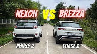 Tata Nexon vs Maruti Brezza Comparison 🔥| Which one to buy ? 🤔