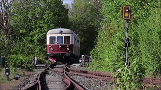 "Esslinger" Triebwagen auf der Rinteln - Stadthagener Eisenbahn