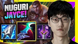 NUGURI CHILLING WITH JAYCE! - FPX Nuguri Plays Jayce Top vs Renekton! | Season 11