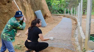 Full 30 day: girl attacke by bad guys, Building complete a new fence farm protection | Lý Thị Bàn-ai