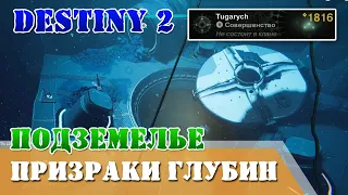 Как пройти подземелье ПРИЗРАКИ ГЛУБИН Destiny 2 гайд, полное прохождение QHD