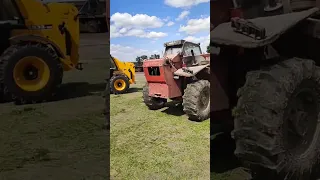 Процес заготівлі сінажу в рукава #alfalfa #ukraine #farming #agriculture