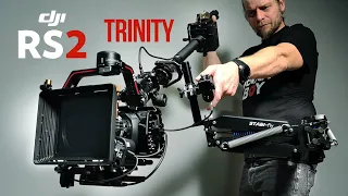 DJI Ronin RS2 on Steadicam - Ronin Trinity