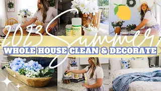 2023 SUMMER CLEAN AND DECORATE | COUNTRY HOME WHOLE HOUSE CLEANING AND DECORATING IDEAS | MARIElOVE