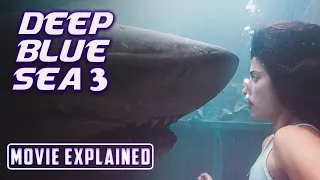 Deep Blue Sea 3 (2020) Movie Explained in Hindi Urdu | Shark Movie