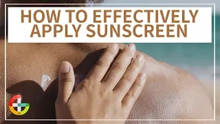 [Culture Talk] How to Effectively Apply Sunscreen