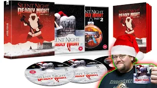 SILENT NIGHT, DEADLY NIGHT Parts 1 & 2 Limited Edition Unboxing & Overview (101 Films)