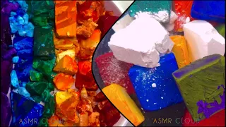 COMPILATION OF MULTIPLE COLORS SOFT-DYED GYM CHALK | VIBRANT FILTER + FAST SPEED-EDITED @asmrcloud