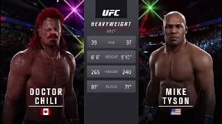 Doctor Chili vs. Mike Tyson - EA Sports UFC 2 - Crazy UFC 👊🤪