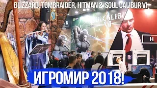 Файтинг с Ведьмаком, стенд Blizzard и ещё много всего! Игромир 2018