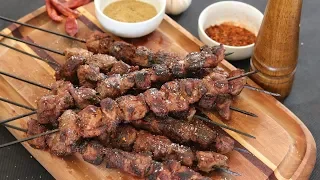 Barbecue Lamb Skewers Recipe