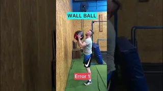 CÓMO NO HACER WALL BALL