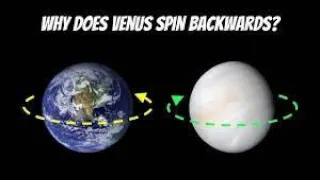 Why Does VENUS Spin Backwards  #shorts #solarplanets #planetballs