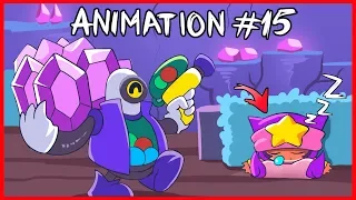 [#15] BRAWL STARS ANIMATION - RICO CHEATER IN GEM GRAB?!