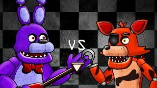 FOXY vs BONNIE ★ КТО ПОБЕДИТ???