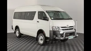 30145 - 2017 Toyota HiAce COMMUTER (4X4) 14 seat van